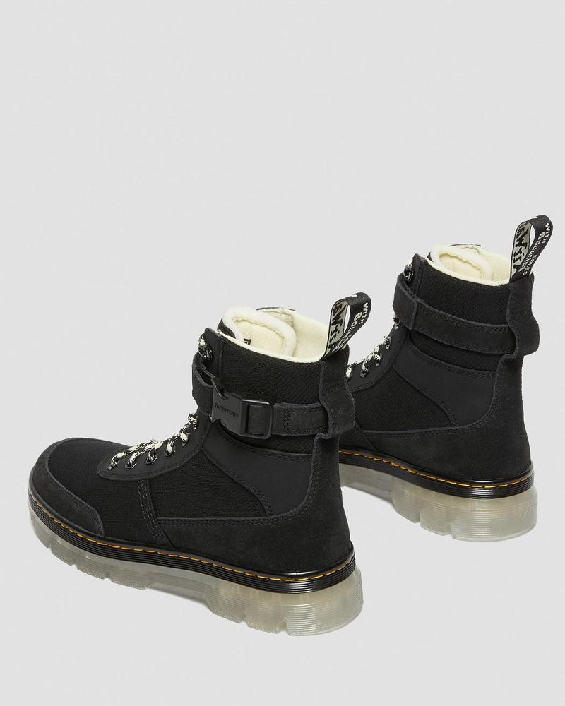 Dr Martens Combs Tech Iced Ankelstøvler Herre Sort | DK 439HAP